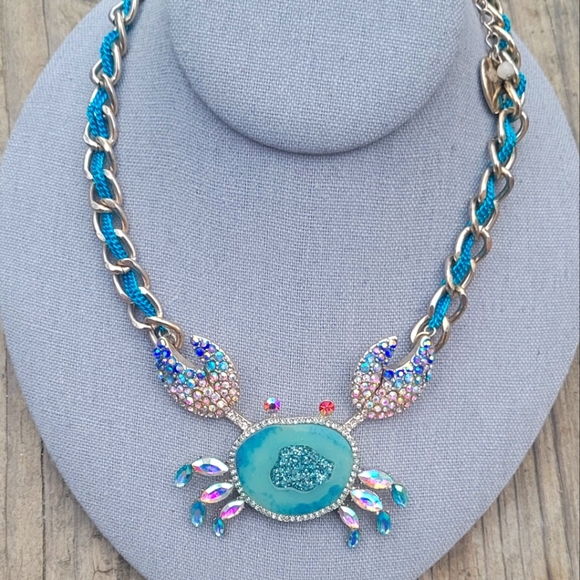 Betsey Johnson Jewelry - Betsey Johnson Crab Necklace 🦀